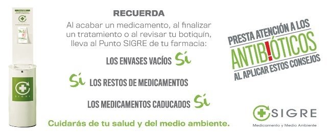 SIGRE - Presta atención a los antibióticos